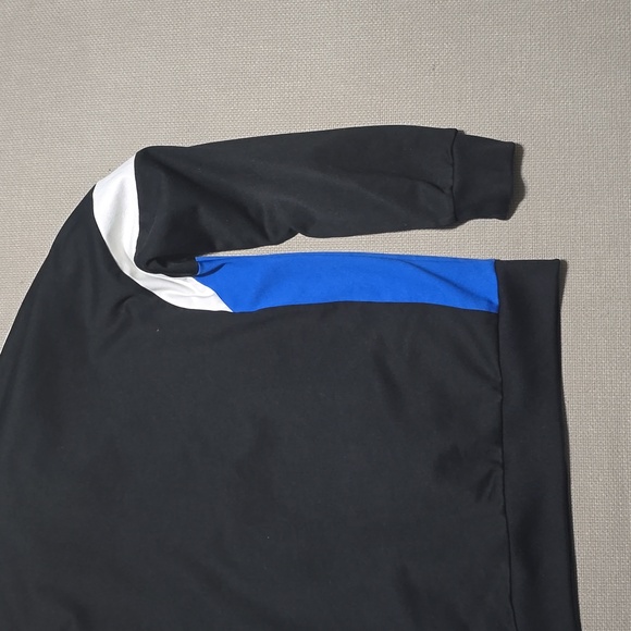Adidas Track Jacket Youth Size Medium Black,Blue,White - Picture 10 of 15